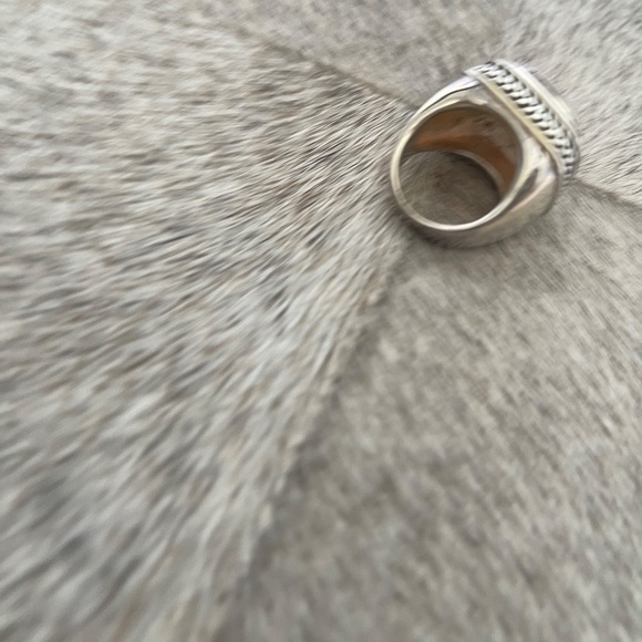 COCKTAIL RING FACETED STONE - Picture 8 of 9